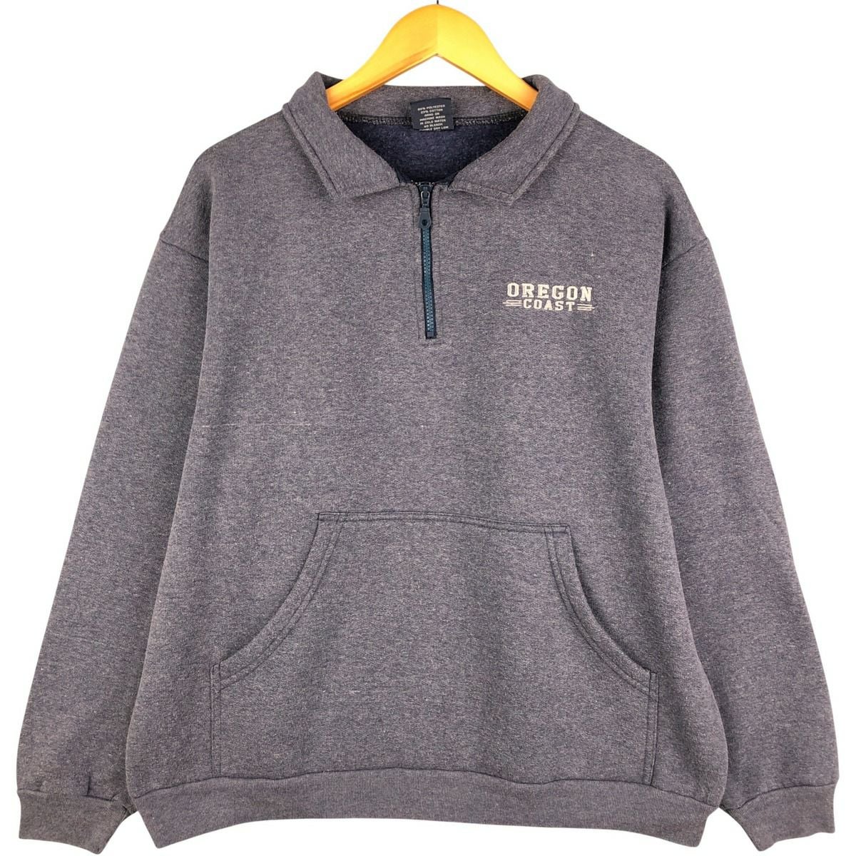 古着 90年代 CUSTOM T'S カレッジスウェットシャツ トレーナー USA製