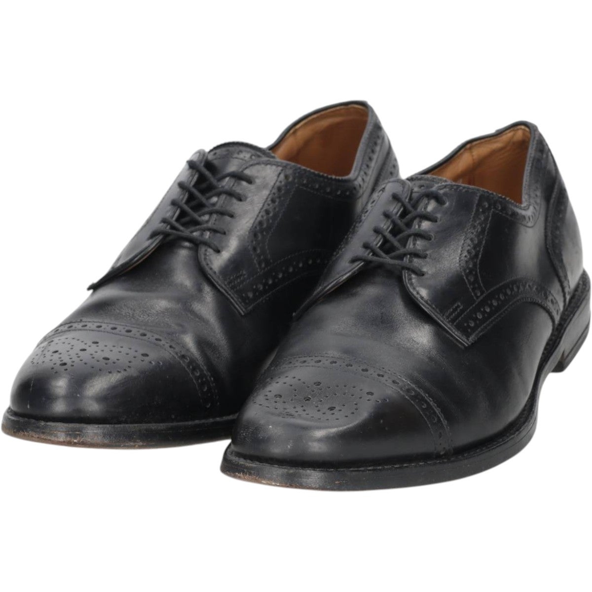 古着 アレンエドモンズ ALLEN EDMONDS Sanford セミブローグ 古着 アレンエドモンズ ALLEN EDMONDS Sanford セミブローグ