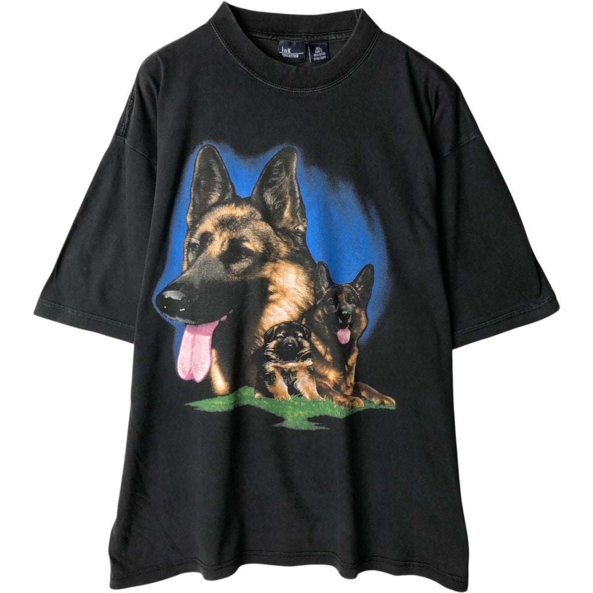 古着 ink 犬柄 アニマルTシャツ メンズXL相当 /eaa639013 【中古