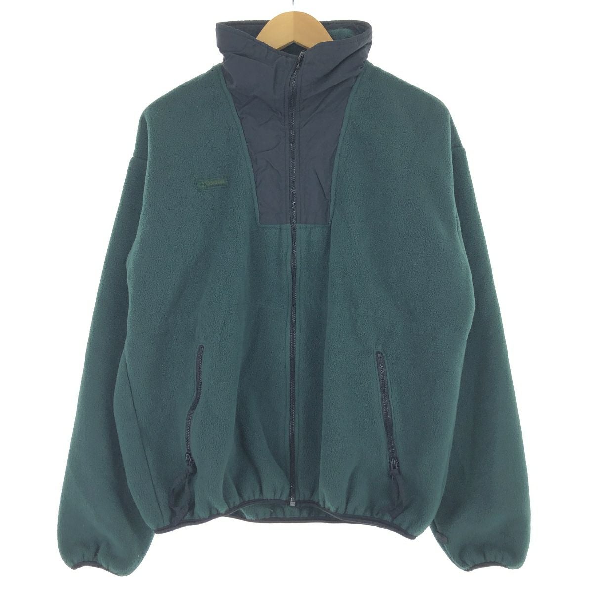 古着 90年代 コロンビア Columbia 白タグ フリースジャケット USA製