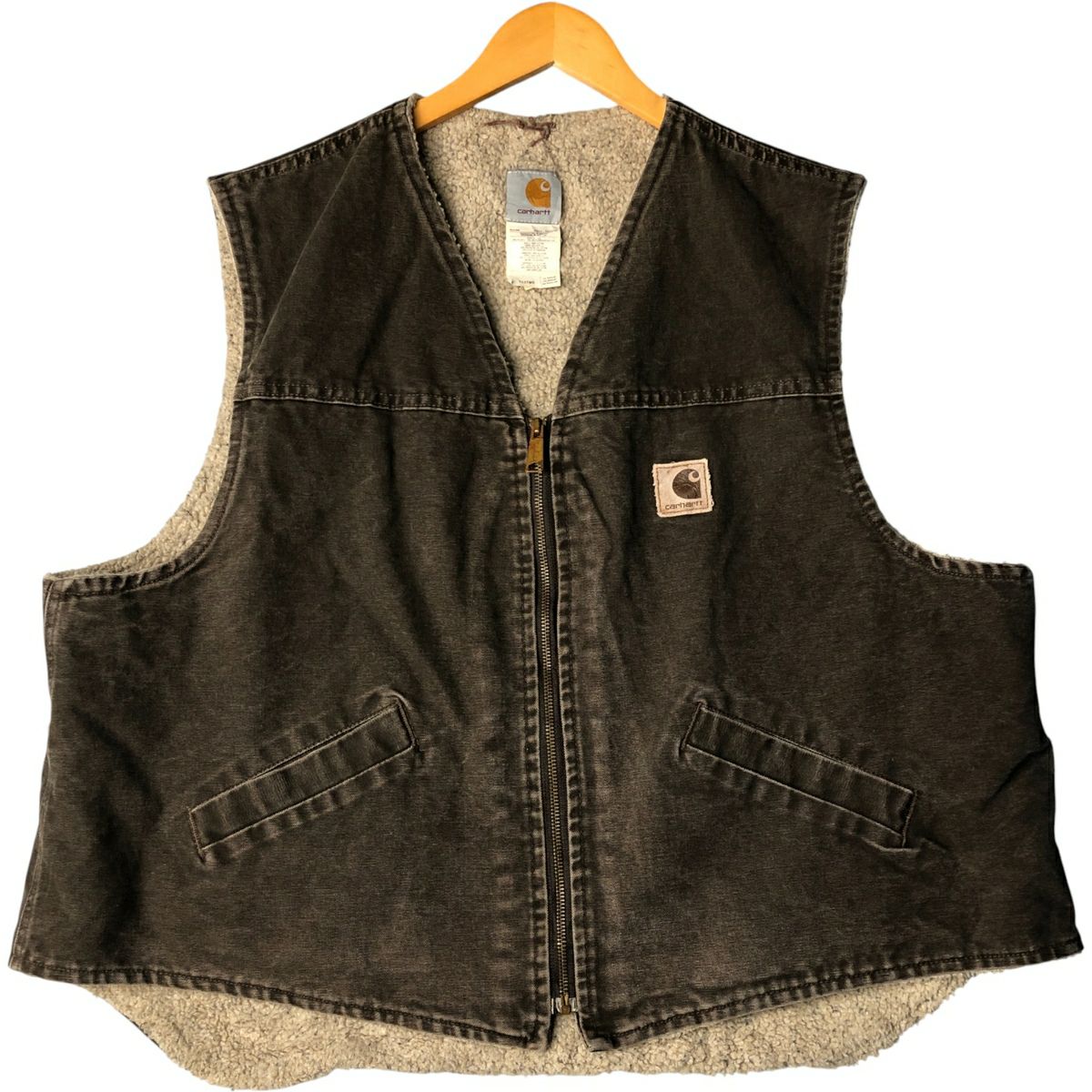 古着 ビッグサイズ 00年代 カーハート Carhartt ダックベスト USA製