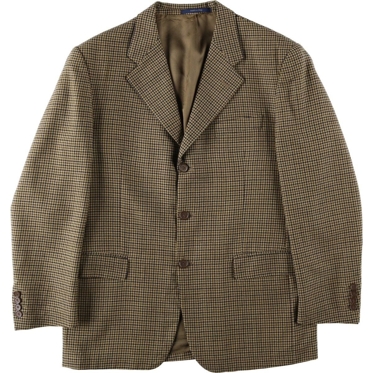 古着 ポールスミス Paul Smith ストライプ柄 ウールテーラード