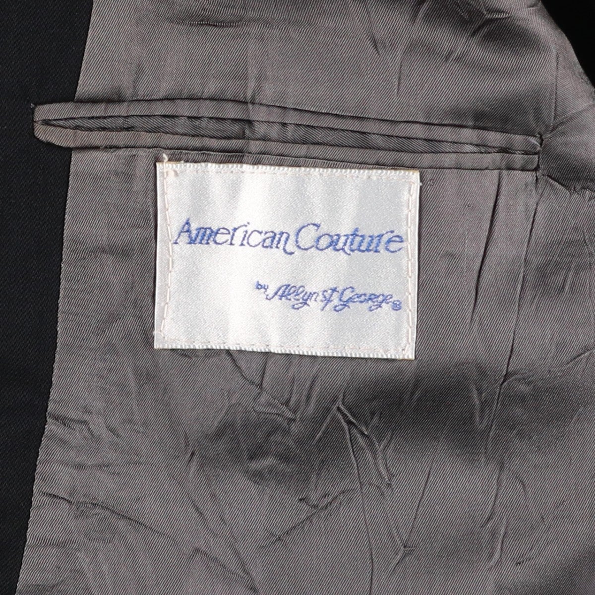 古着 American Couture ダブルブレスト ピークドラペル ウール