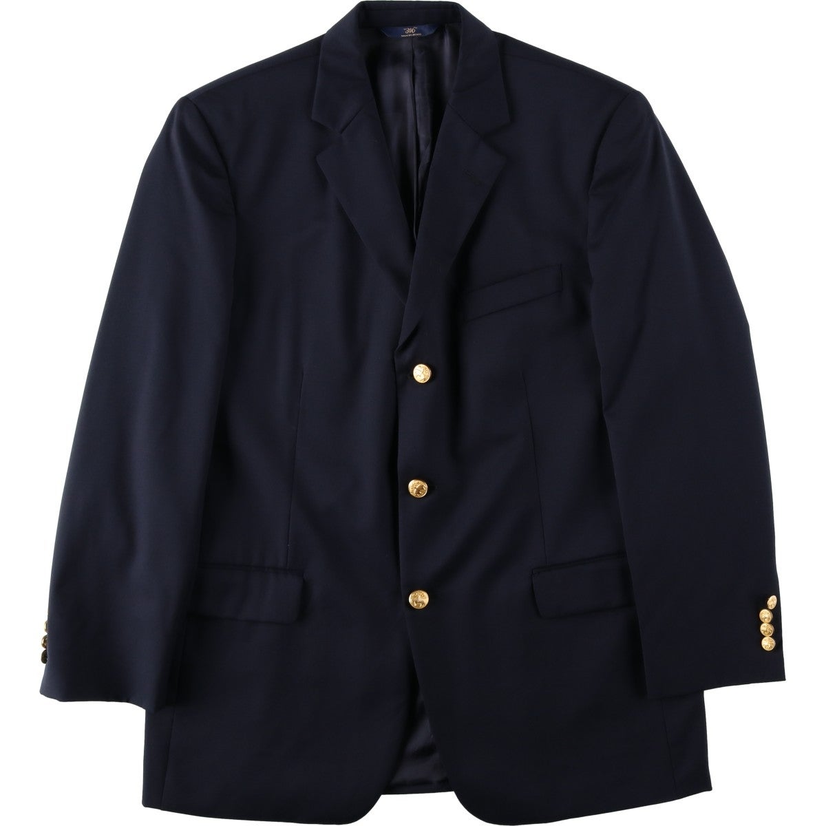 超希少 70s USA製 ブルックスブラザーズ 346 ネイビー ブレザー 40 古着 ブルックスブラザーズ Brooks Brothers 346 紺ブレザー