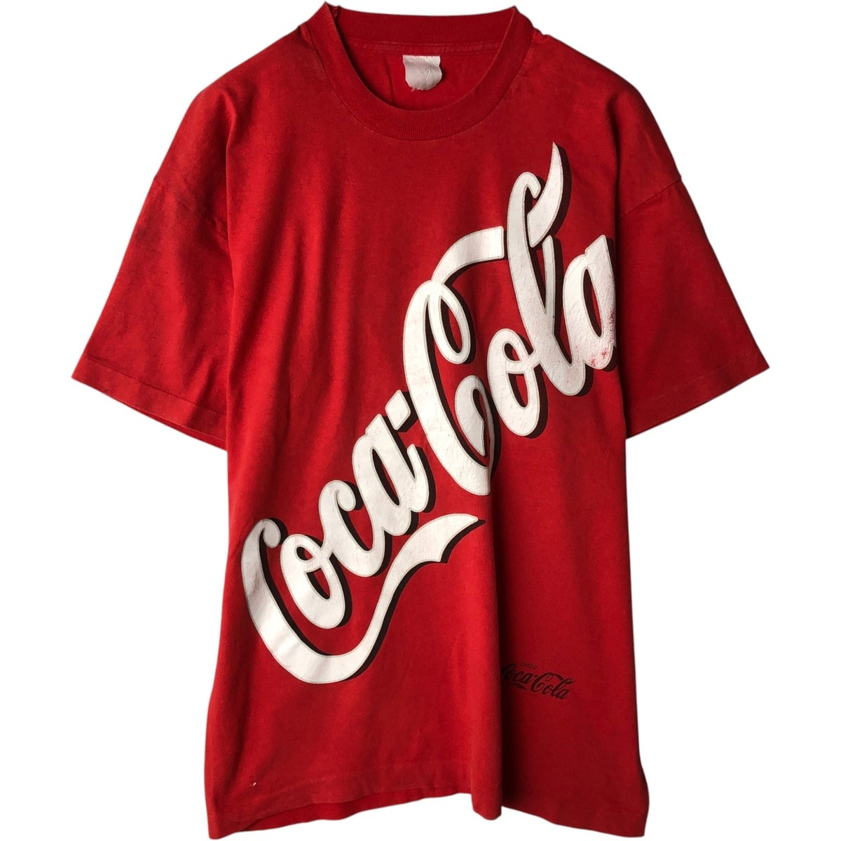 古着 ～90年代 COCA-COLA コカコーラ アドバタイジングTシャツ メンズM