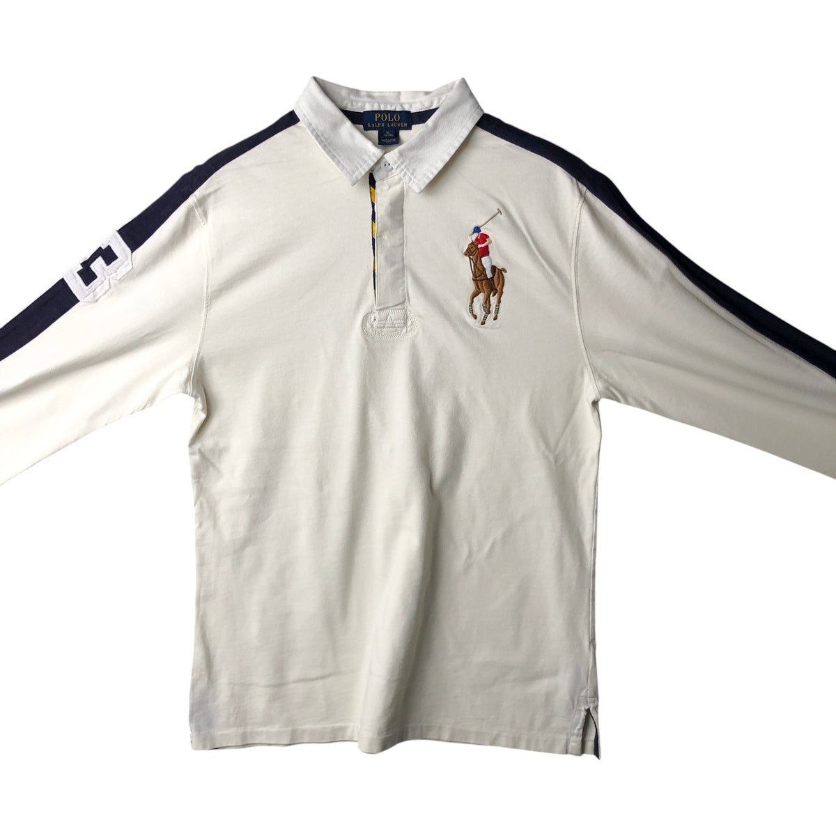 POLO Ralph Lauren ビッグポニー USA 長袖 ラガーシャツXL POLO by Ralph Lauren ポロバイラルフローレン 長袖ラガーシャツ