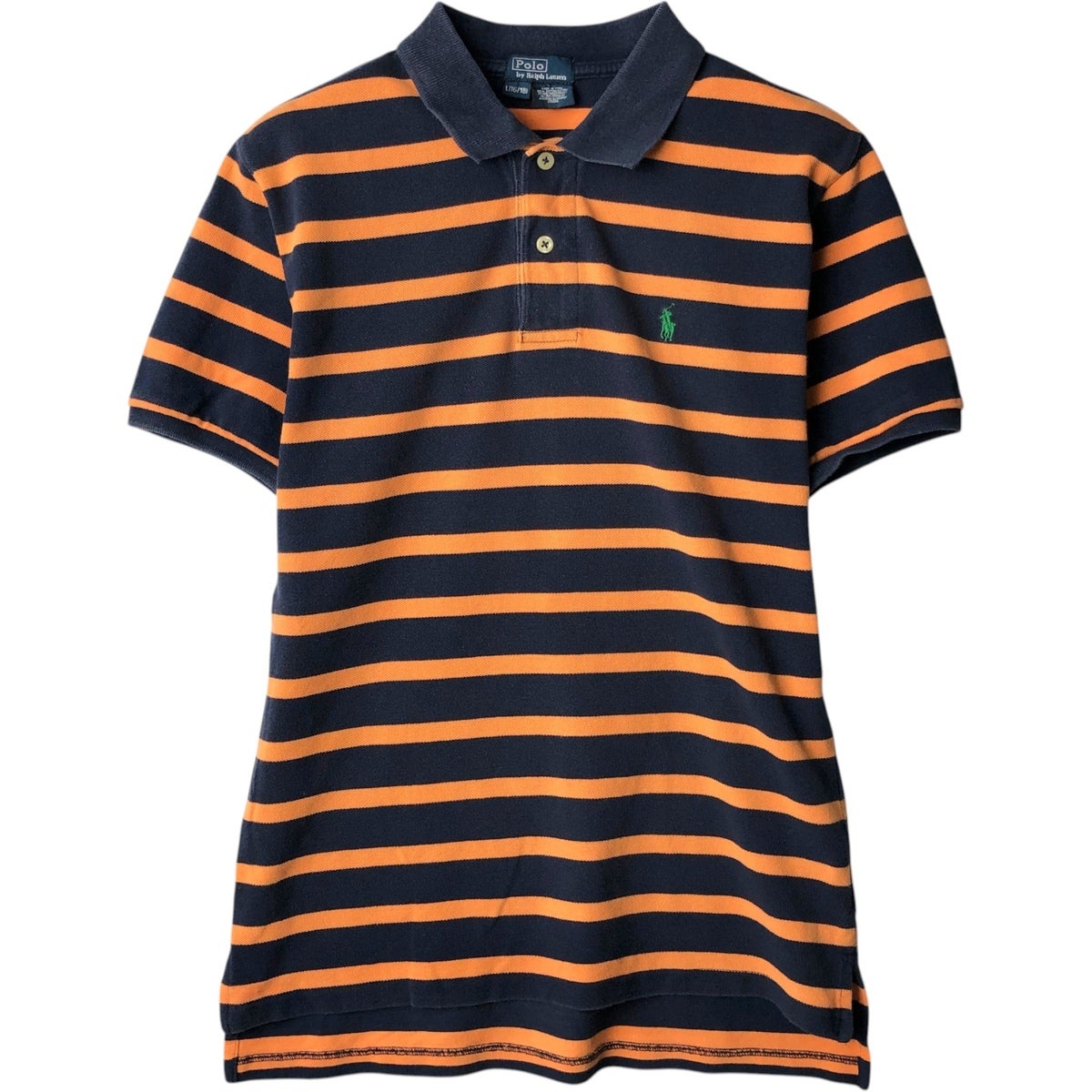 古着 ラルフローレン Ralph Lauren POLO by Ralph Lauren 半袖 ボーダー ポロシャツ レディースXL相当 /eaa554848 Ralph Lauren - 古着 ラルフローレン Ralph Lauren POLO by Ralph