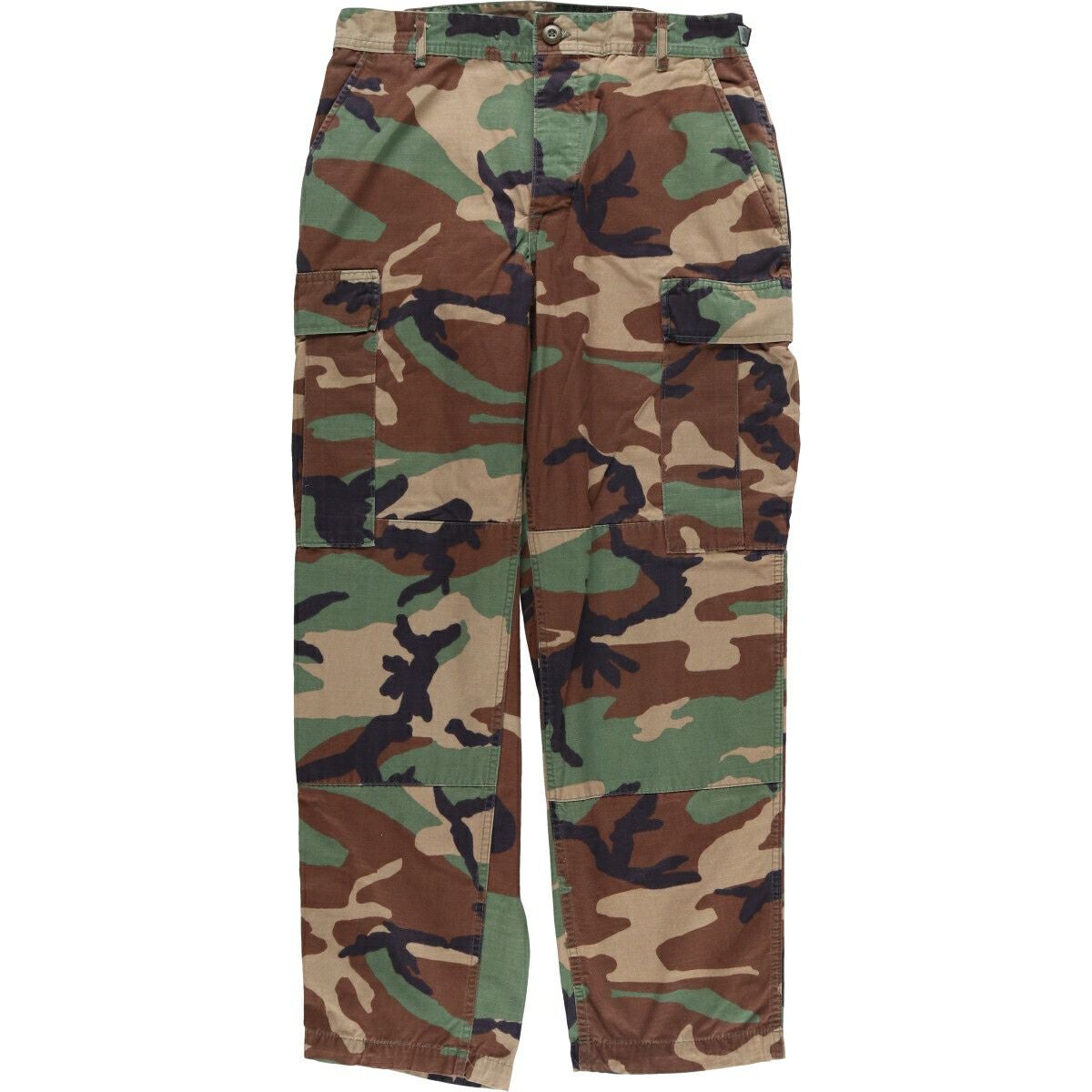 古着 90年代 米軍実品 迷彩柄 ウッドランドカモ ミリタリー カーゴ