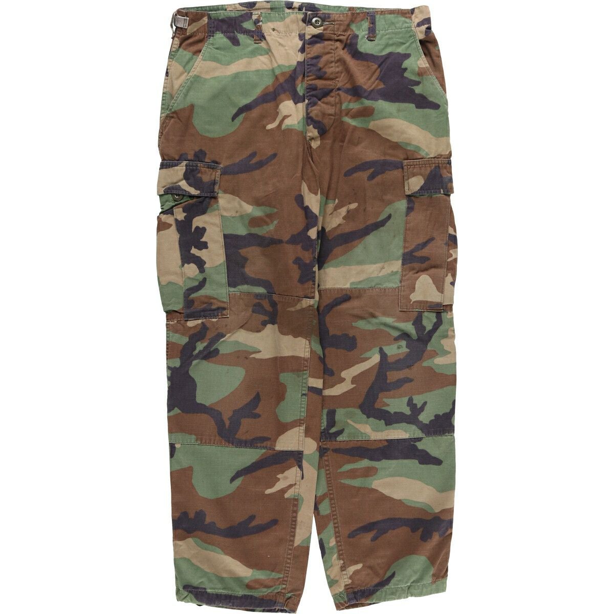古着 90年代 米軍実品 迷彩柄 ウッドランドカモ ミリタリー カーゴ