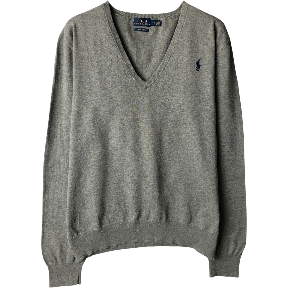 古着 ラルフローレン Ralph Lauren POLO RALPH LAUREN PIMA COTTON V