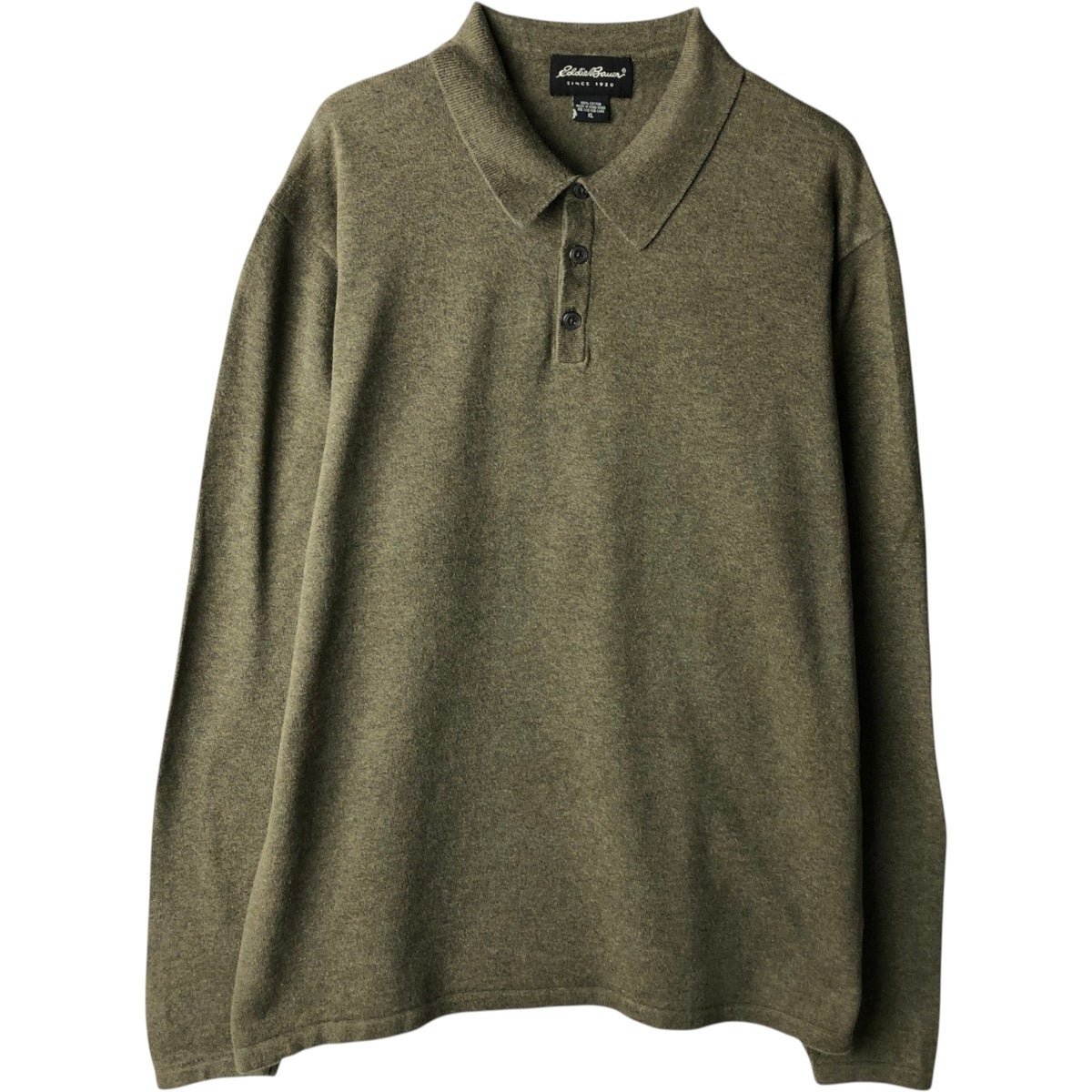 古着 エディーバウアー Eddie Bauer コットンニットセーター メンズXL