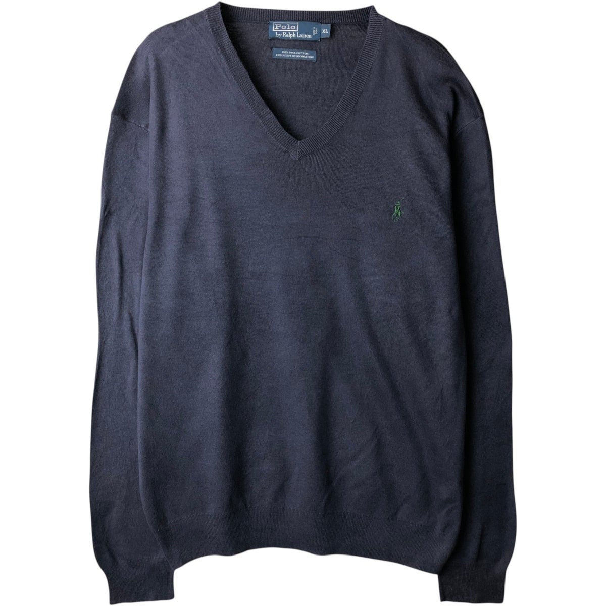 古着 ラルフローレン Ralph Lauren POLO by Ralph Lauren Vネック