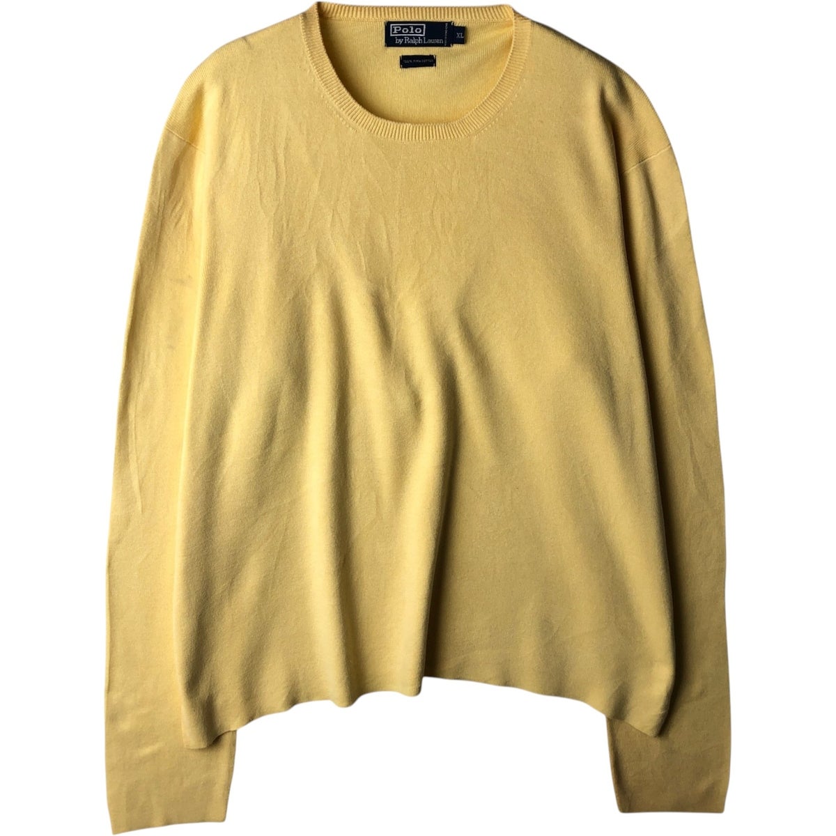 ラルフローレン ピマコットン ニット 古着 ラルフローレン Ralph Lauren POLO by Ralph Lauren ピマコットン