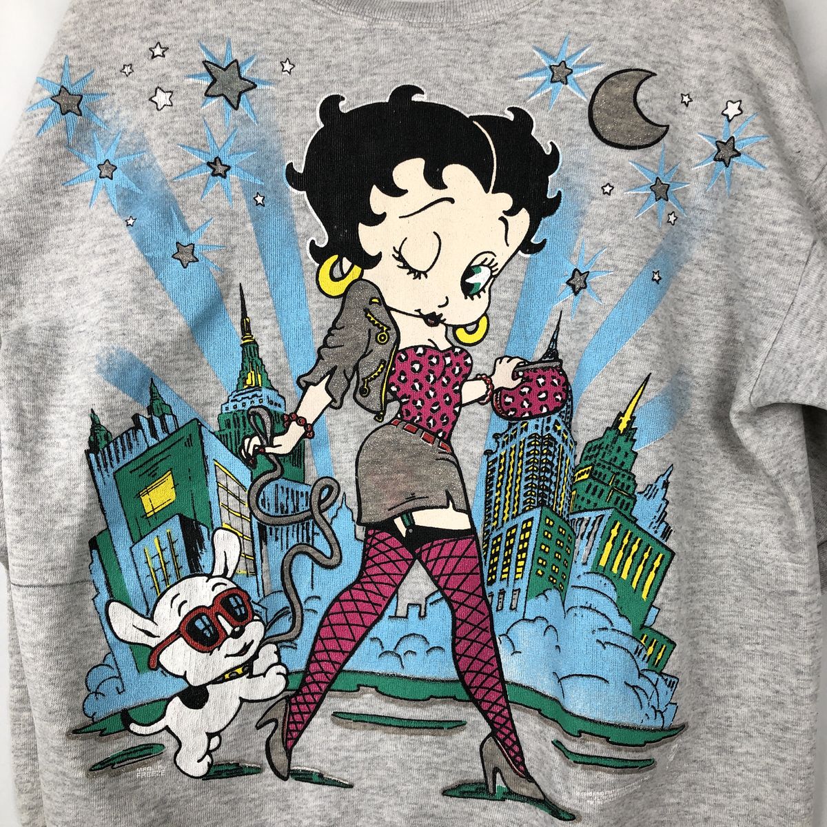 古着 90年代 BETTY BOOP ベティブープ キャラクタースウェットシャツ