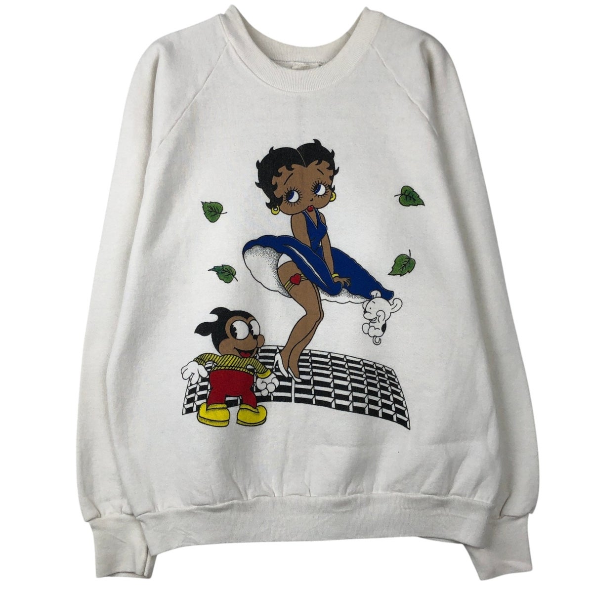 古着 BETTY BOOP ベティブープ キャラクタースウェットシャツ