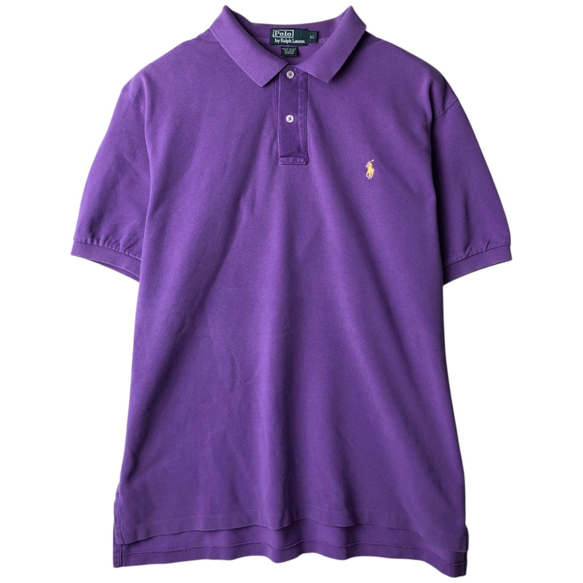た*や様 AURALEE ポロシャツ コットン　パープル　サイズ5 A22SP0 古着 ラルフローレン Ralph Lauren POLO by Ralph Lauren 半袖