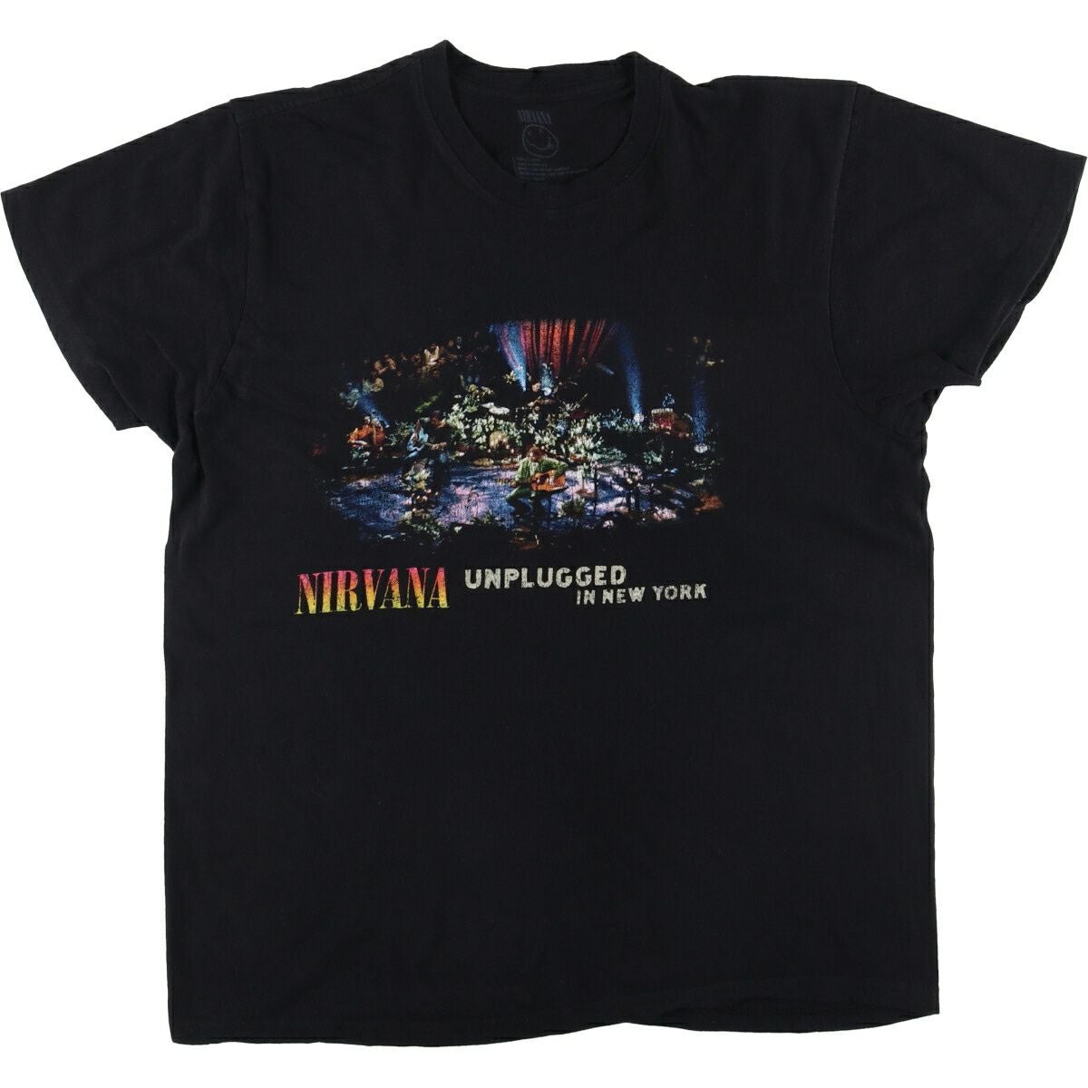 古着 NIRVANA ニルヴァーナ バンドTシャツ バンT メンズL相当