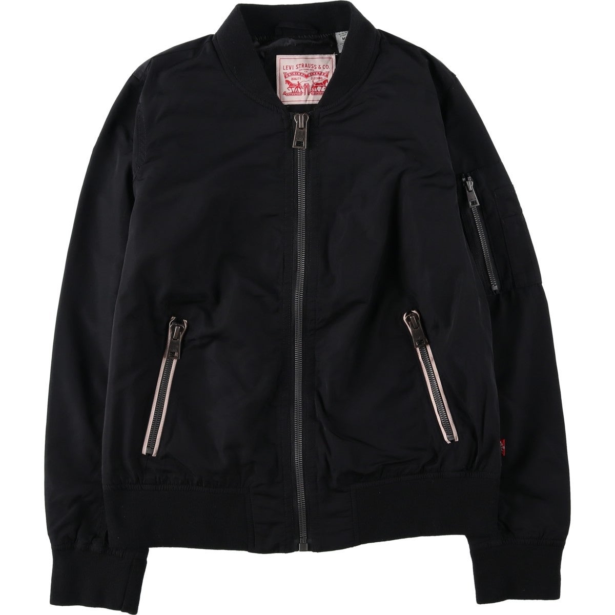古着 リーバイス Levis MA-1タイプ ミリタリー フライトジャケット