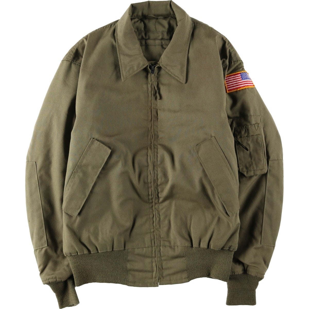 古着 80年代 米軍実品 CVC ミリタリー タンカースジャケット USA製