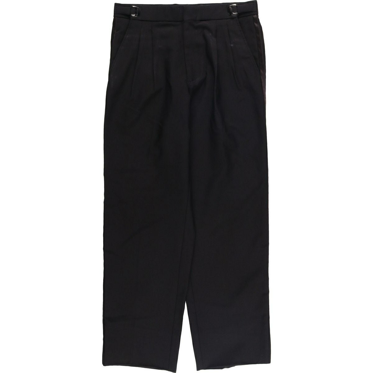 古着 LE COLLEZIONI STRUCTURE ツータック スラックスパンツ メンズw34