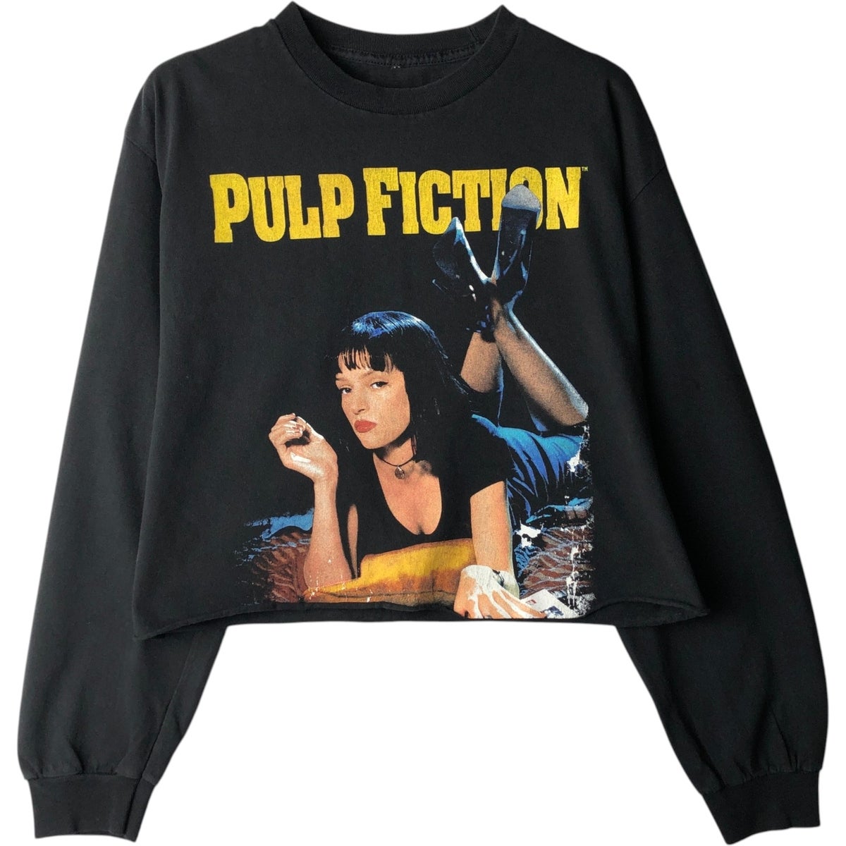 古着 PULP FICTION パルプフィクション ムービー ロングTシャツ ロンT