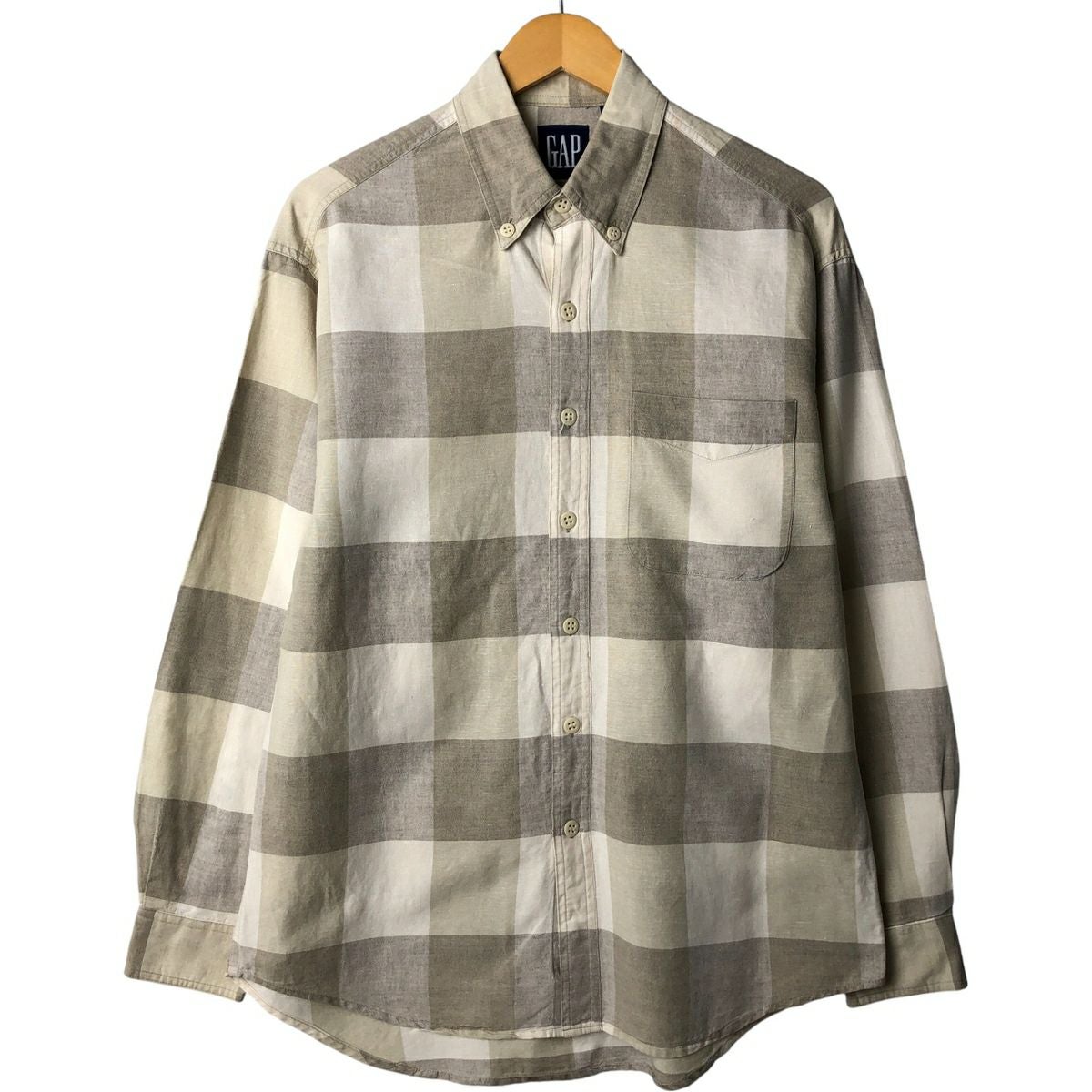 古着 90年代 ギャップ GAP オールドギャップ ボーダー柄 長袖 ラガー