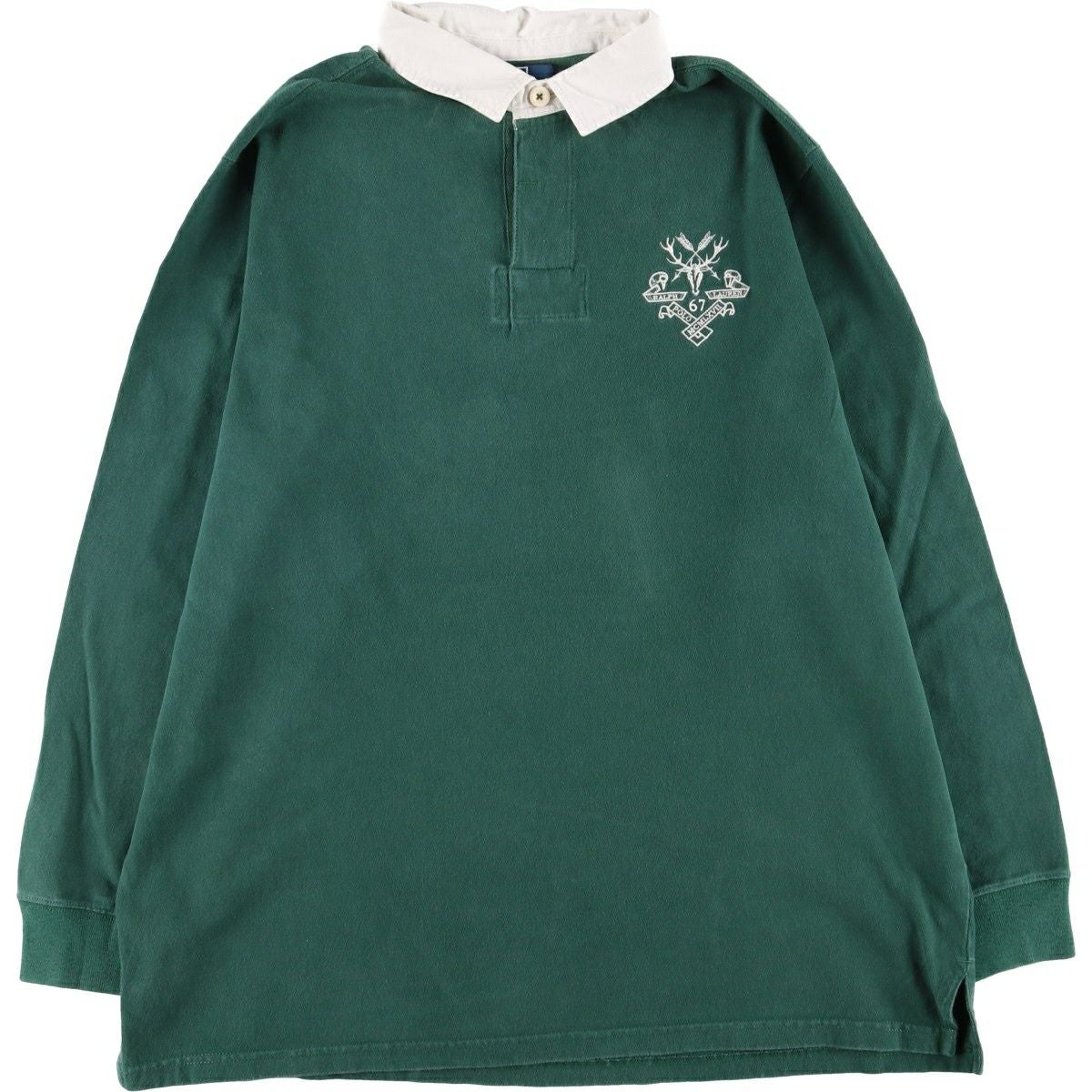 古着 ラルフローレン Ralph Lauren POLO by Ralph Lauren 長袖 ラガー