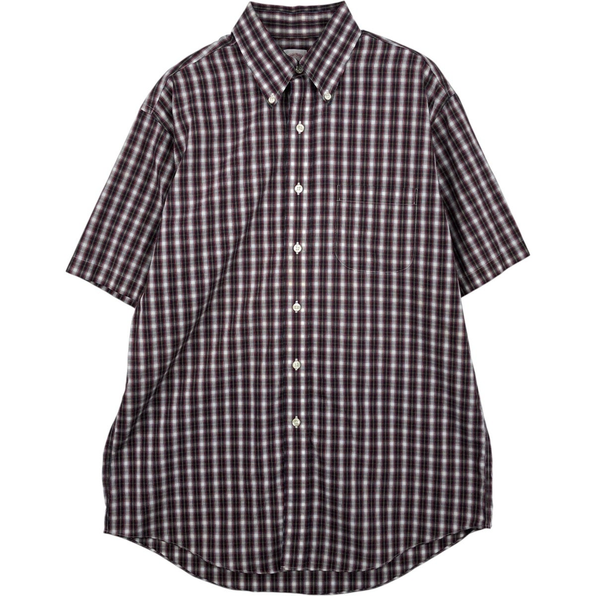古着 ブルックスブラザーズ Brooks Brothers 半袖 ボタンダウン