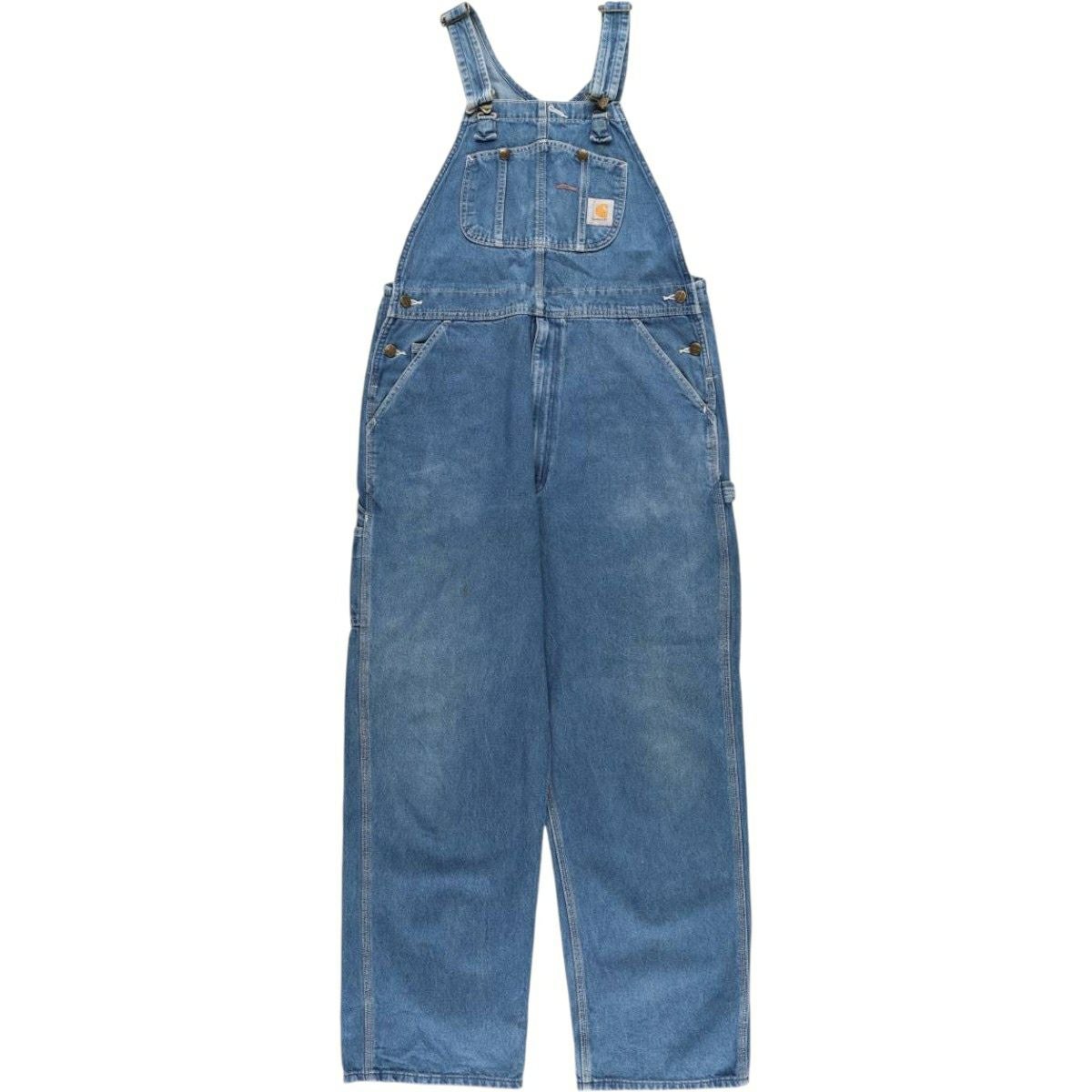 古着 ビッグサイズ カーハート Carhartt デニムオーバーオール メンズ