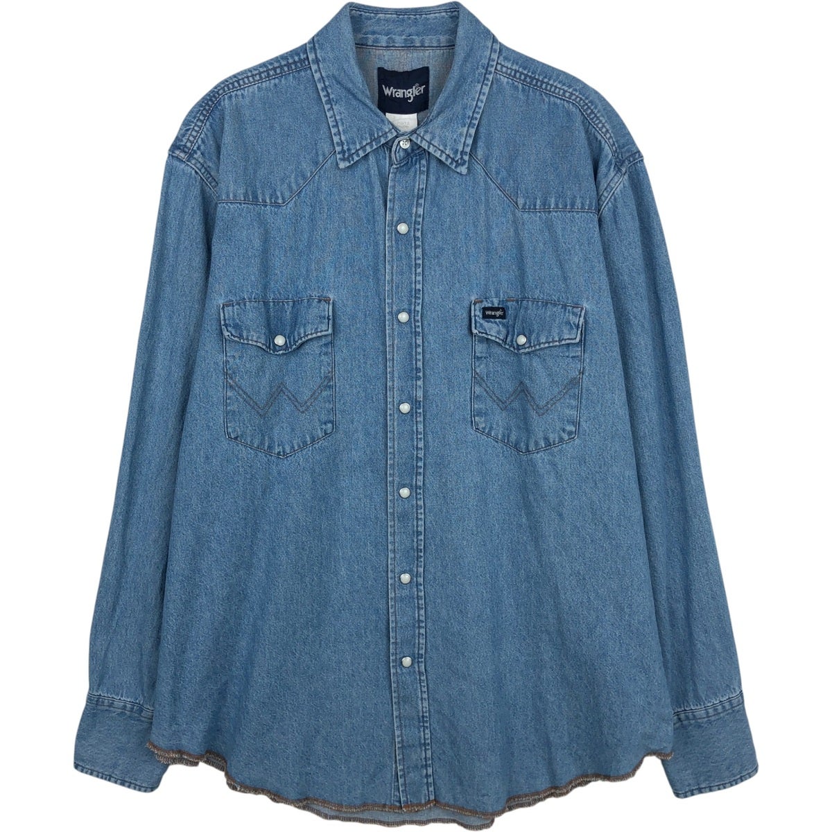 古着 90年代 ラングラー Wrangler HERO 中綿入り デニムカバーオール