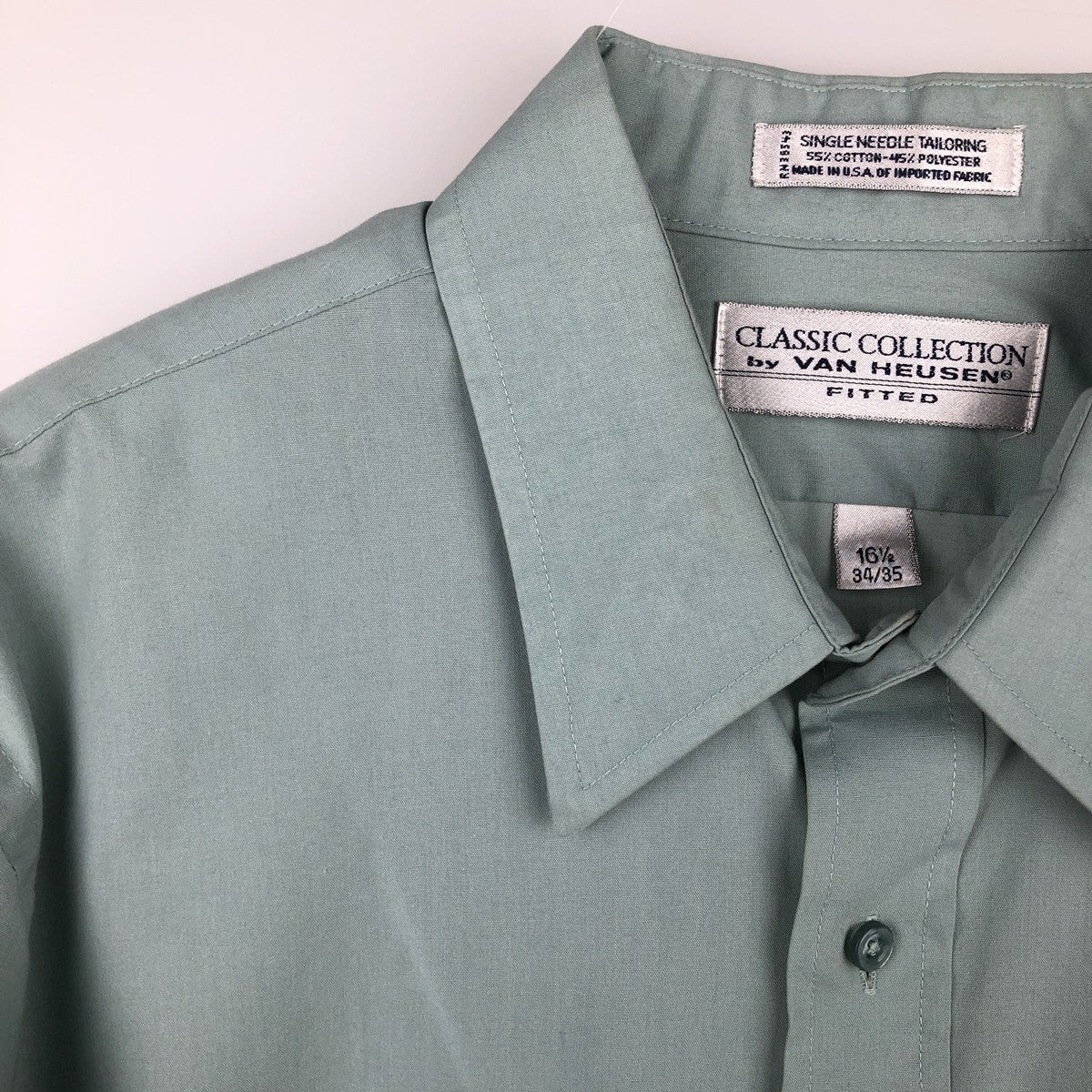 古着 90年代 ヴァンヒューゼン VAN HEUSEN CLASSIC COLLECTION 長袖