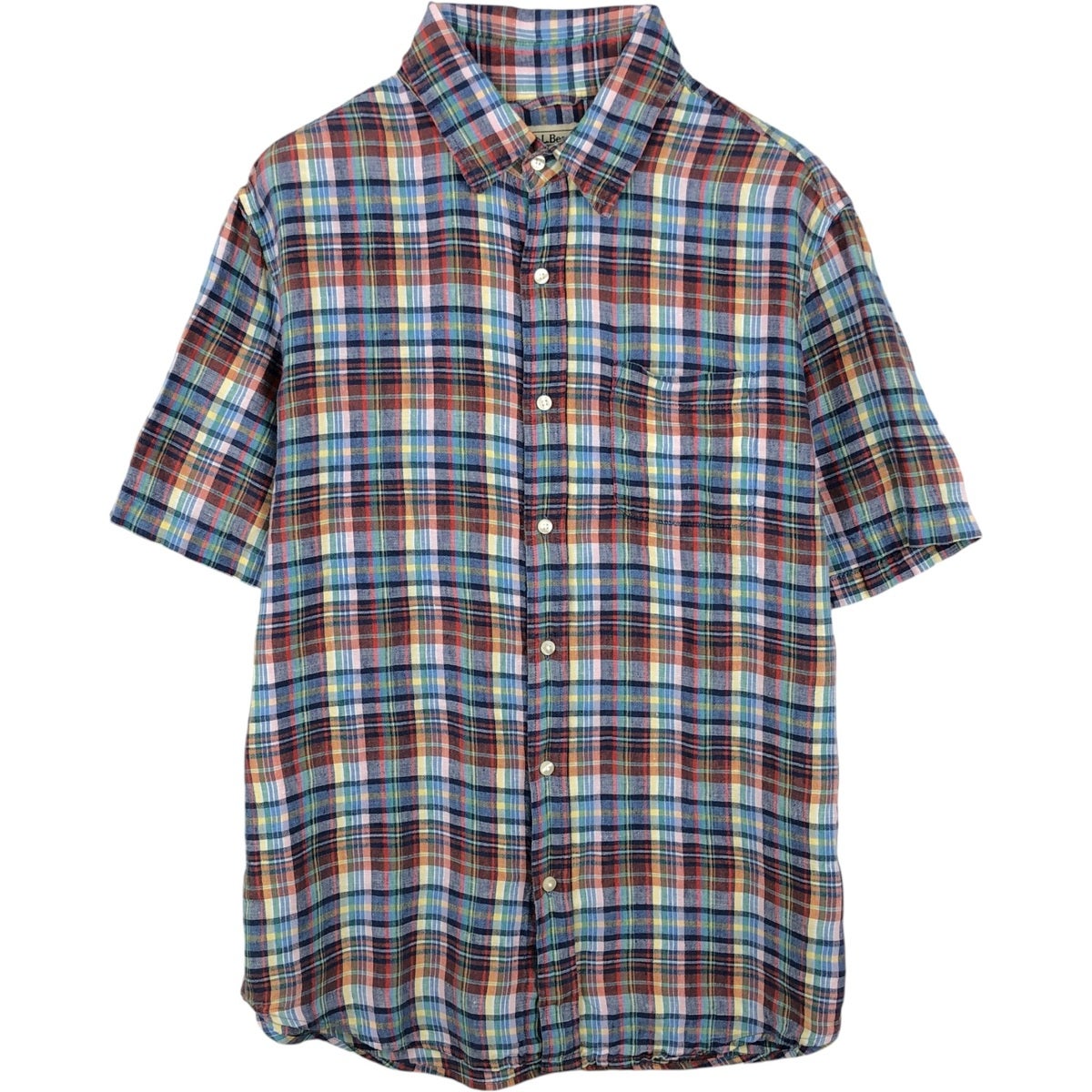 半袖シャツ エルエルビーン シャツ 古着 L L Bean エルエルビーン 