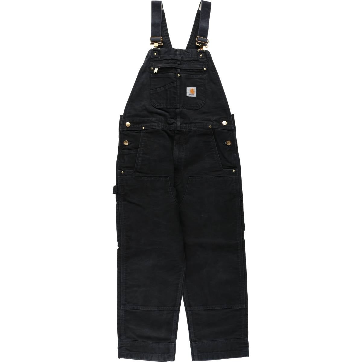 古着 カーハート Carhartt RELAXED FIT ダブルニー ブラック ダック