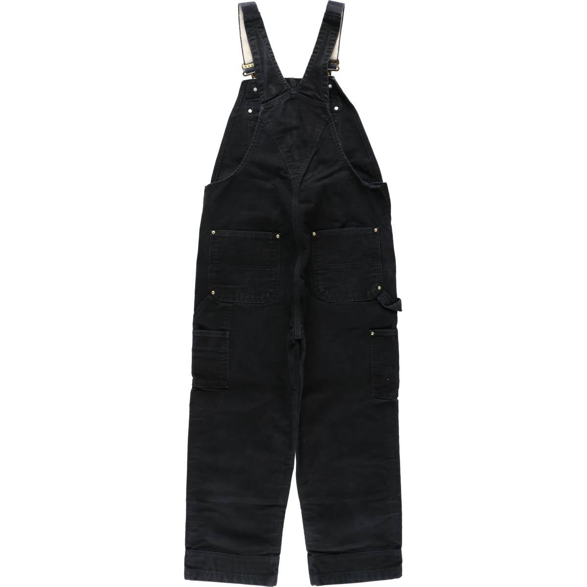 古着 カーハート Carhartt RELAXED FIT ダブルニー ブラック ダック 古着 カーハート Carhartt RELAXED FIT ダブルニー ブラック ダック