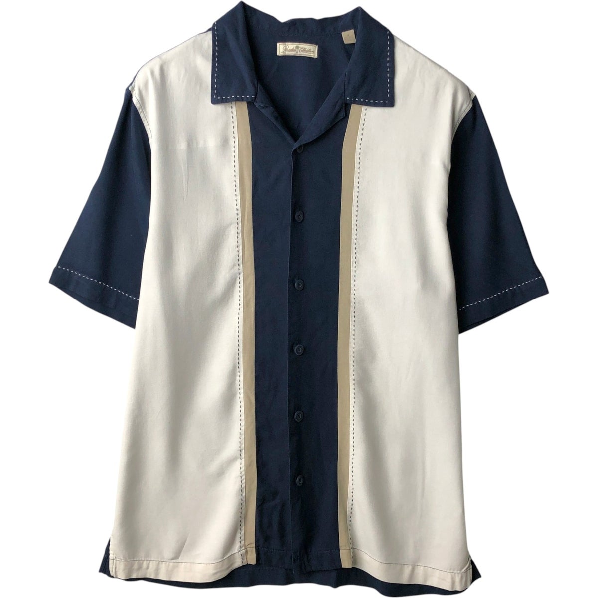 古着 California BOWLING SHIRT CO. オープンカラー 半袖 ボウリング