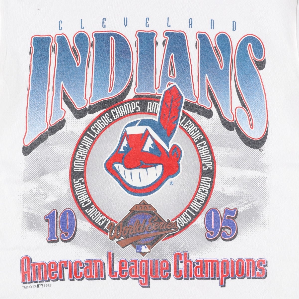 古着 90年代 GRAND SPORT MLB CLEVELAND INDIANS クリーブランド