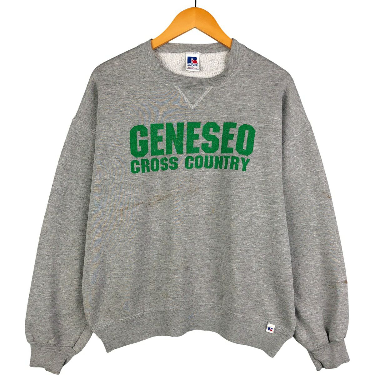 古着 90年代 ラッセル Russell ATHLETIC カレッジスウェットシャツ