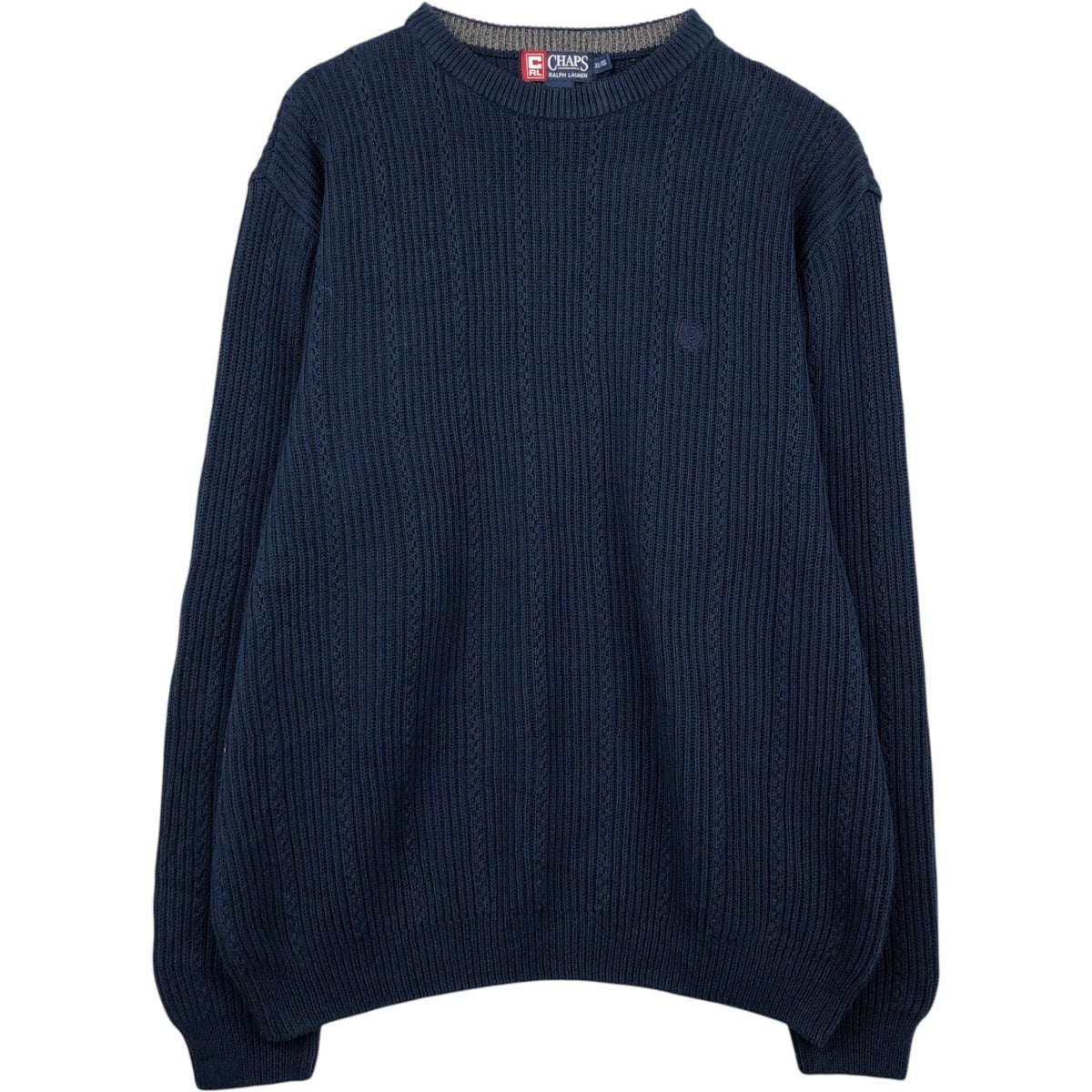 古着 ラルフローレン Ralph Lauren CHAPS チャップス ハーフジップ