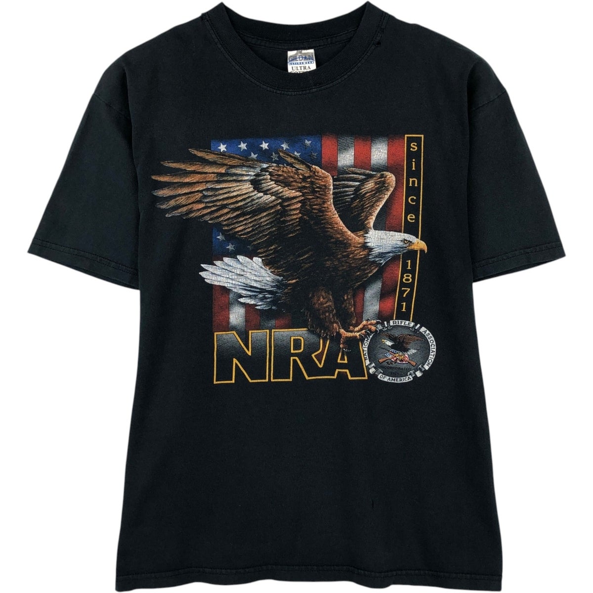 古着 00年代 ギルダン GILDAN ULTRA COTTON NRA 全米ライフル協会 鷲柄