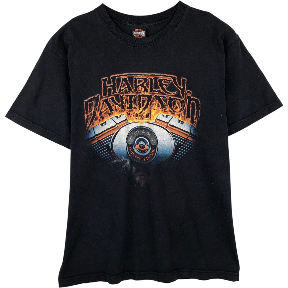 古着 00年代 Harley-Davidson ハーレーダビッドソン 鷲柄 イーグル柄
