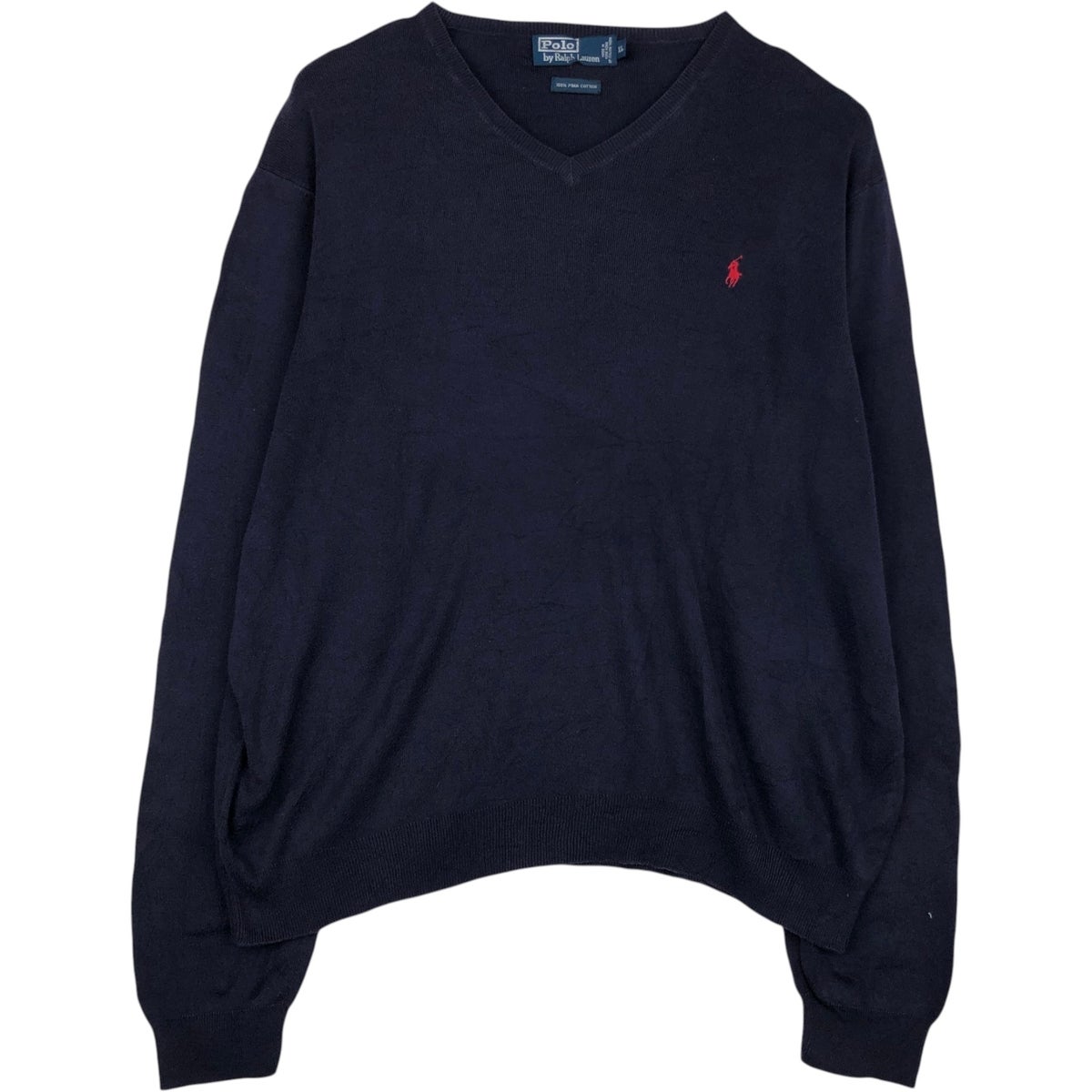 古着 ラルフローレン Ralph Lauren POLO by Ralph Lauren Vネック