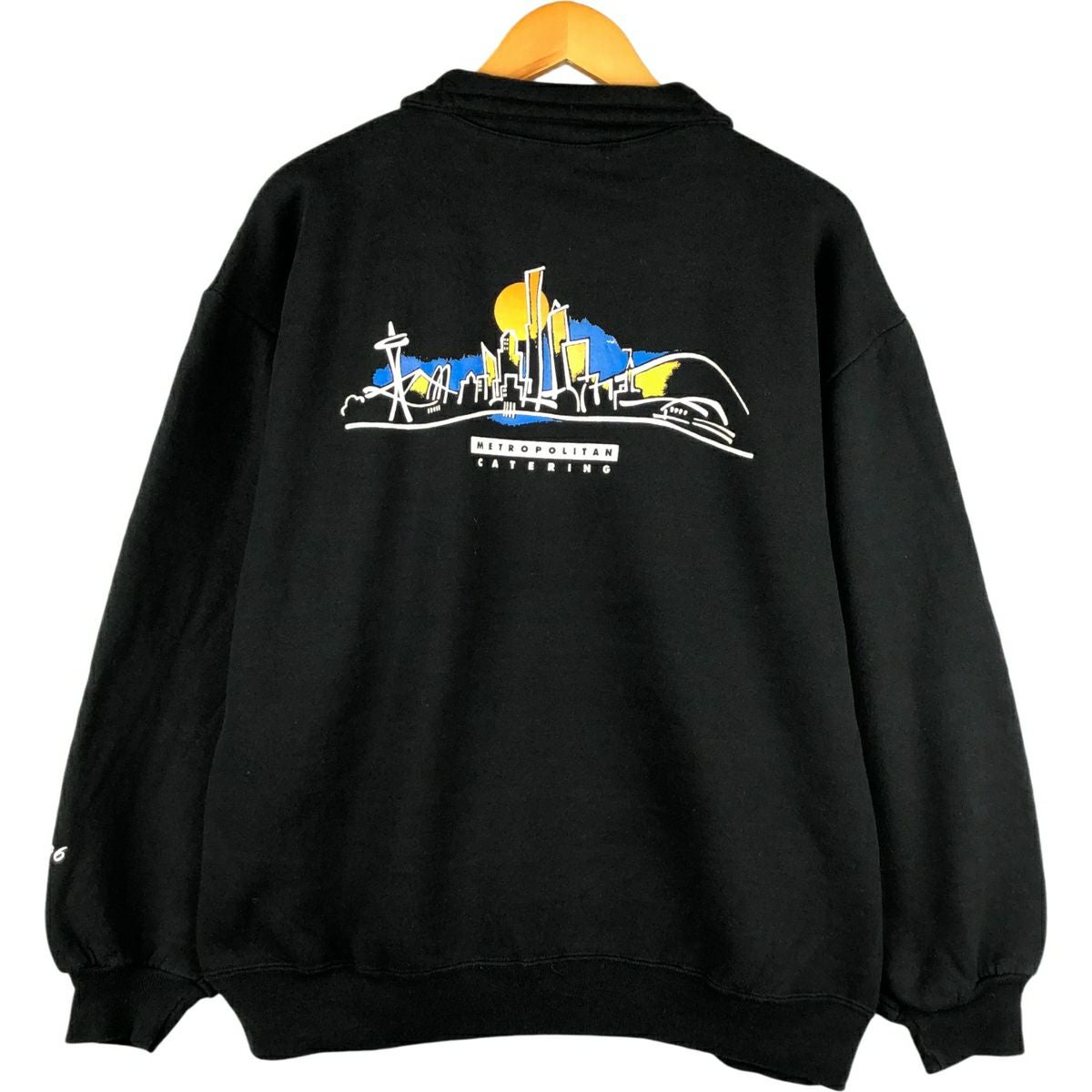 古着 80～90年代 ジャージーズ Jerzees SUPER SWEATS ハーフジップ