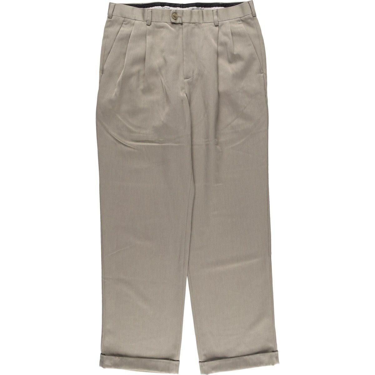 古着 ペリーエリス PERRY ELLIS リネンパンツ メンズw32相当