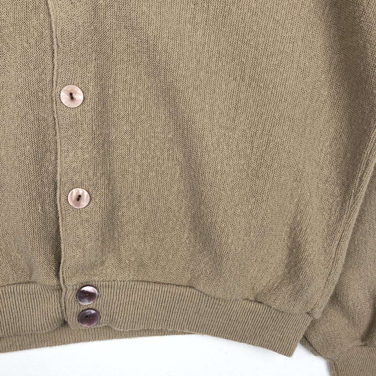 古着 70年代～ ラコステ LACOSTE IZOD アクリルニットカーディガン USA