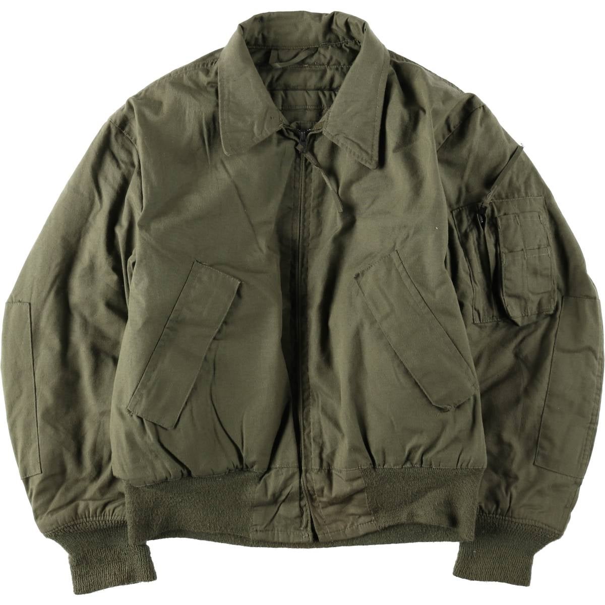 古着 80年代 米軍実品 CVC ミリタリー タンカースジャケット USA製