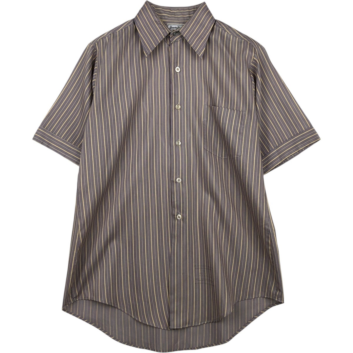 古着 70年代 ヴァンヒューゼン Van Heusen Hampshine House ワイド