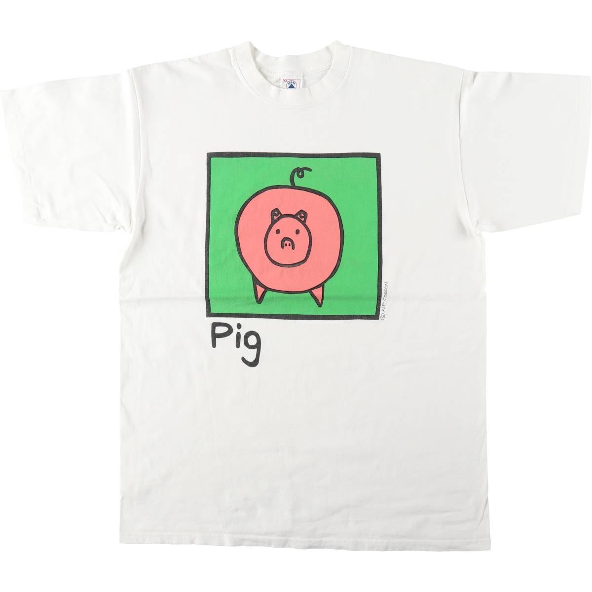 古着 90年代 デルタ DELTA アートTシャツ USA製 メンズXL相当