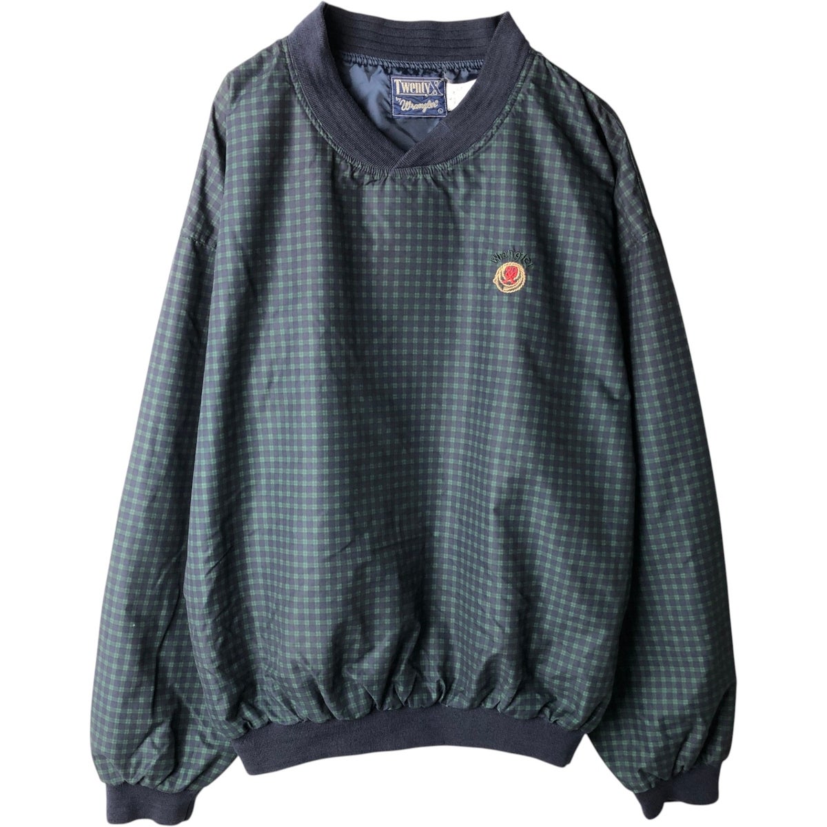 古着 ラングラー Wrangler プリント ロゴスウェットシャツ トレーナー