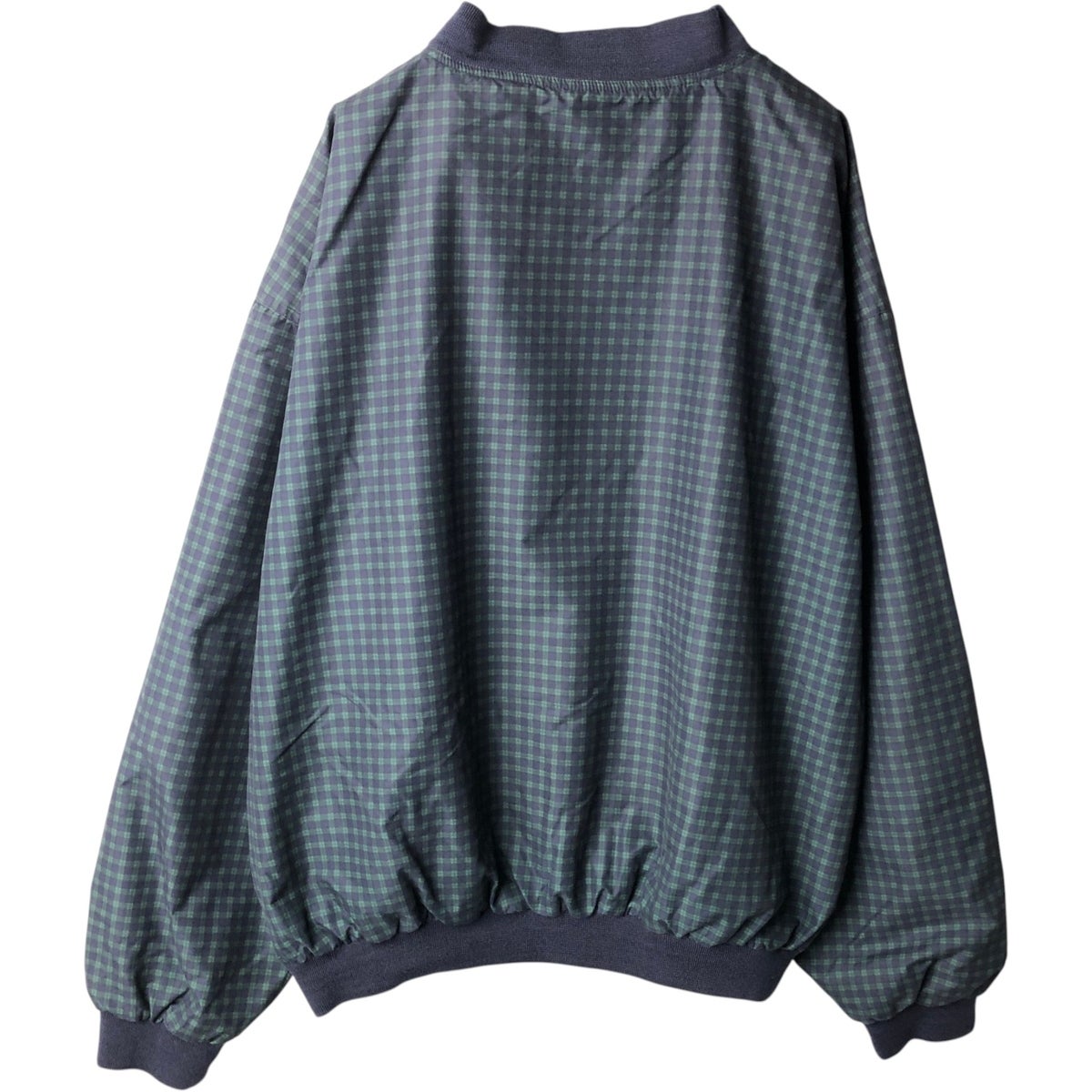 古着 ラングラー Wrangler Twenty X チェック柄 Vネック ブラック