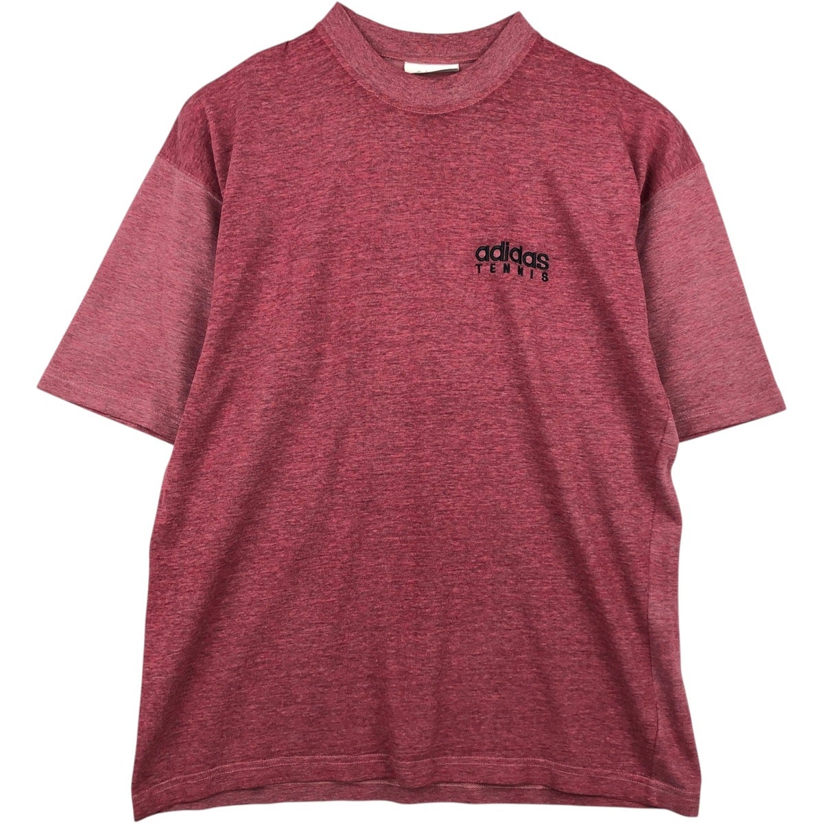 古着 90年代 アディダス adidas トレフォイルロゴ ロゴTシャツ メンズL